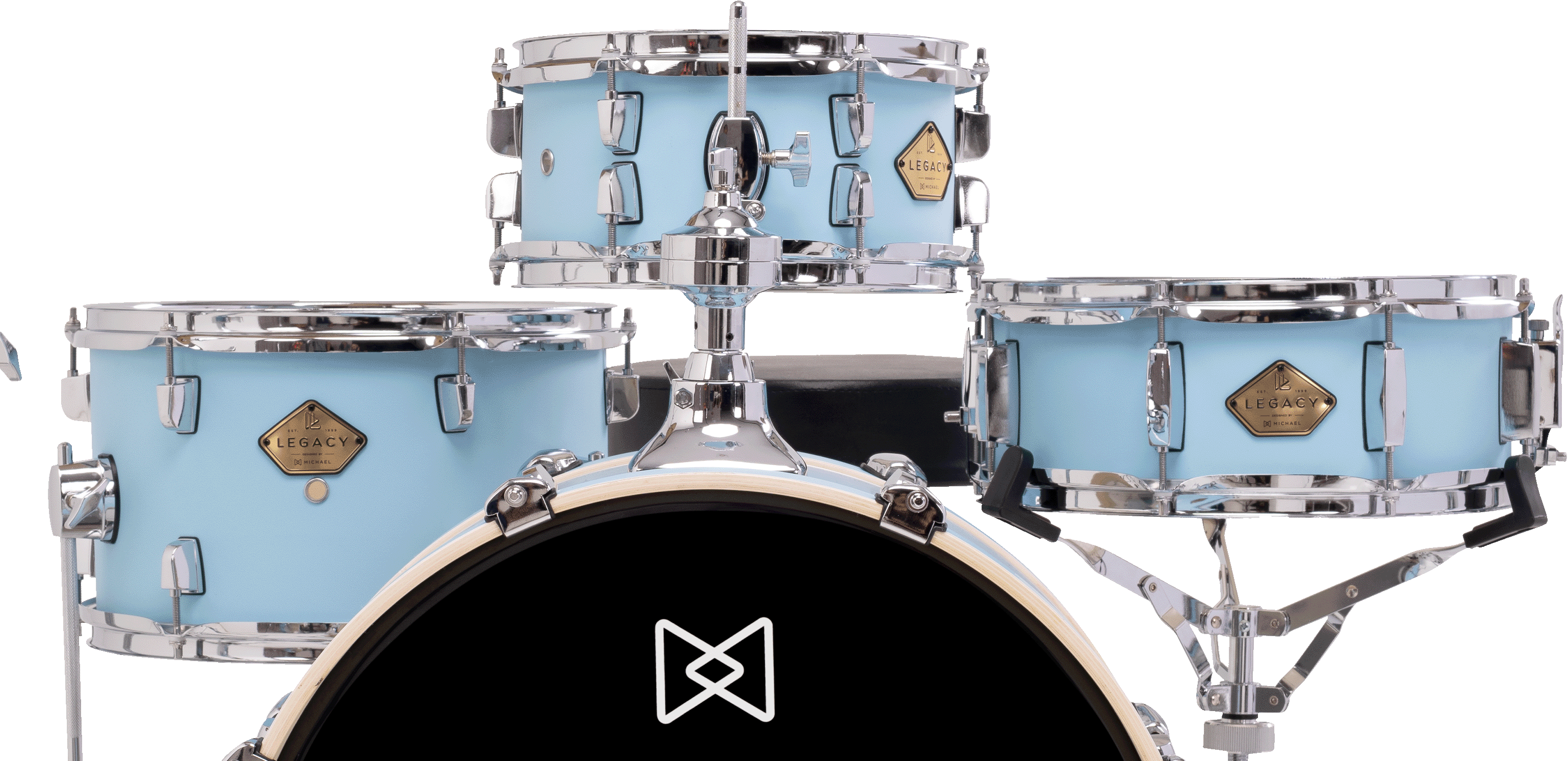 Bateria Acústica Michael Legacy Slim DML4...
