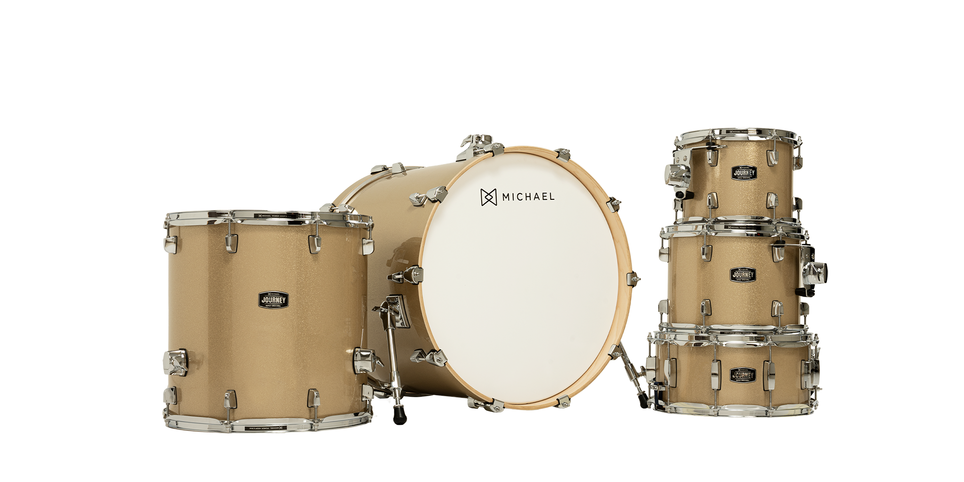 Bateria Acústica Michael Journey DMJ562 2...