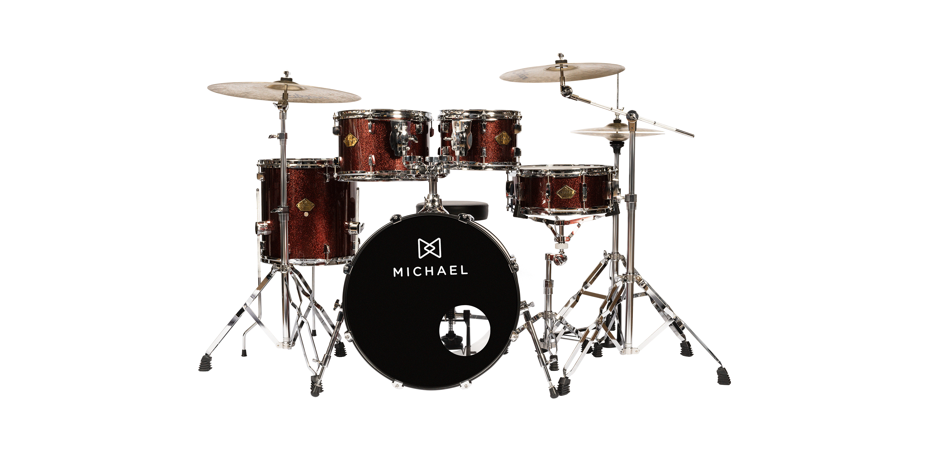 Bateria Acústica Michael Legacy DML420 2 ...