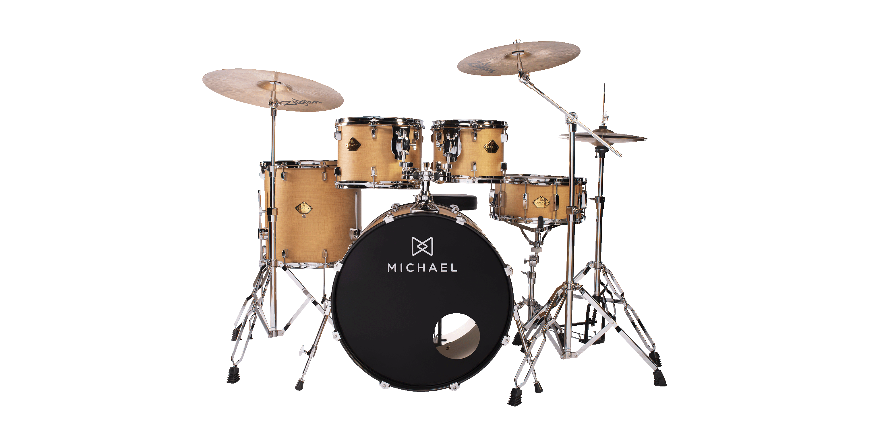 Bateria Acústica Michael Legacy DML422 WS...