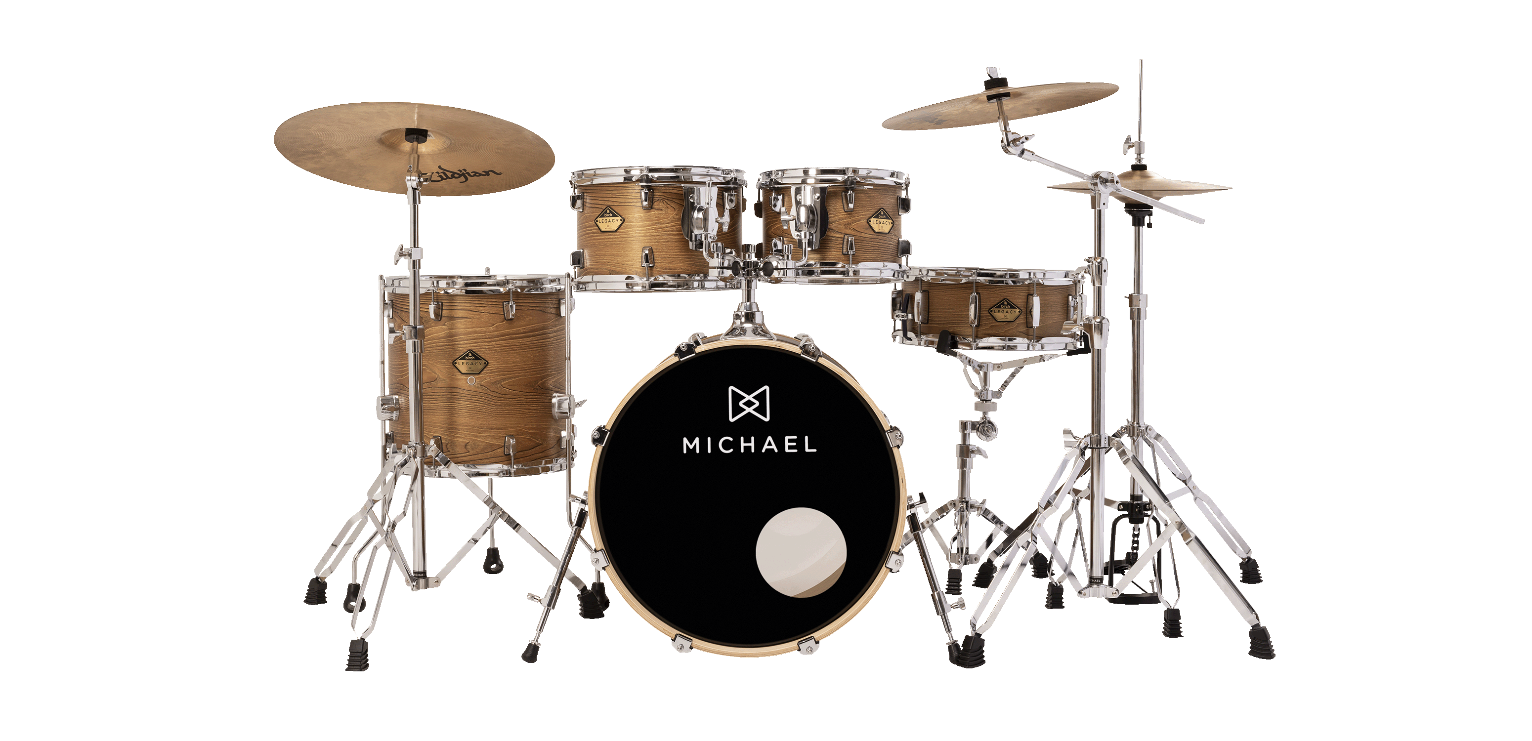 Bateria Acústica Michael Legacy Birch DMB...