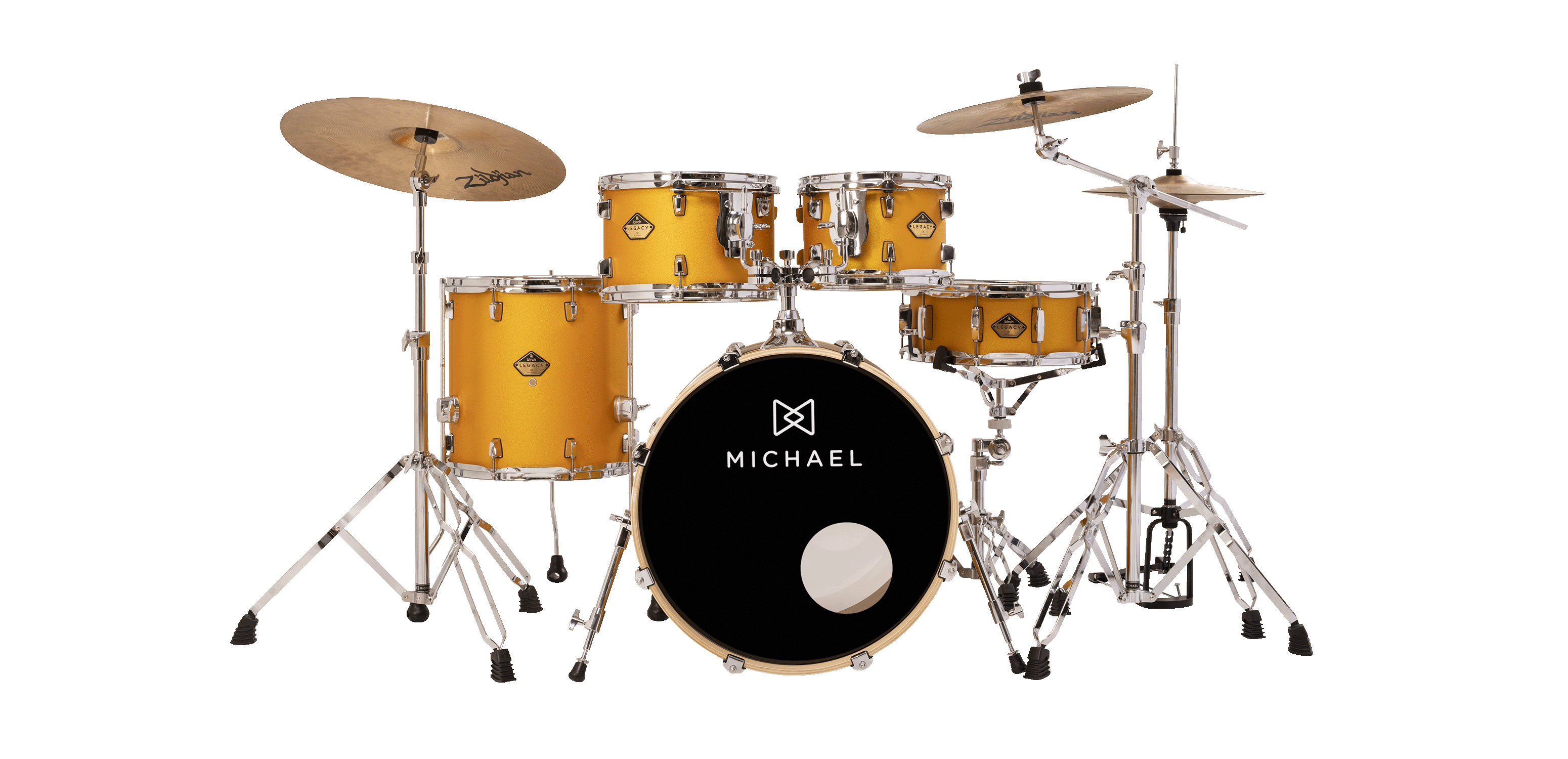 Bateria Acústica Michael Legacy Birch DMB...