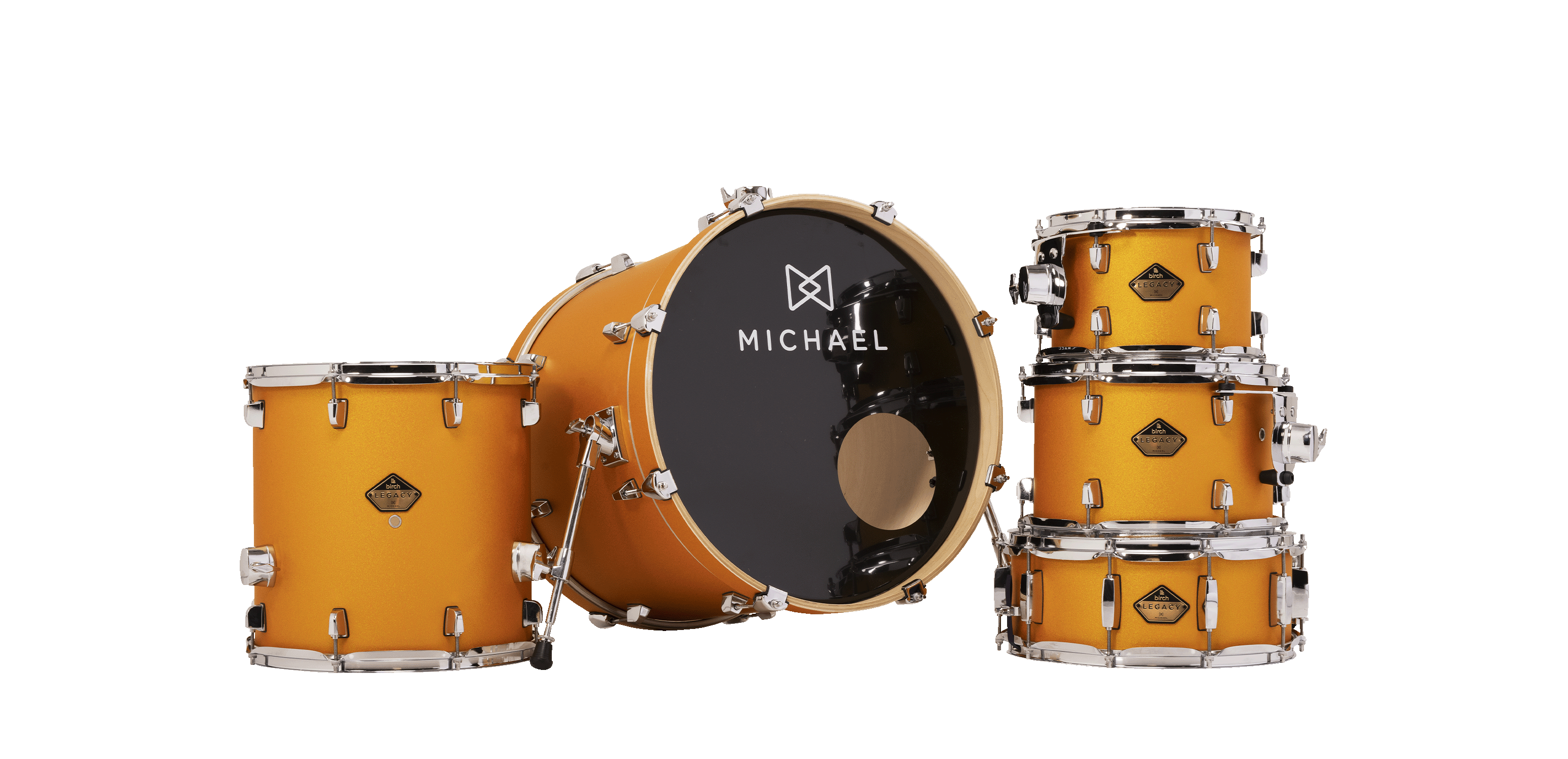 Bateria Acústica Michael Legacy Birch DMB...