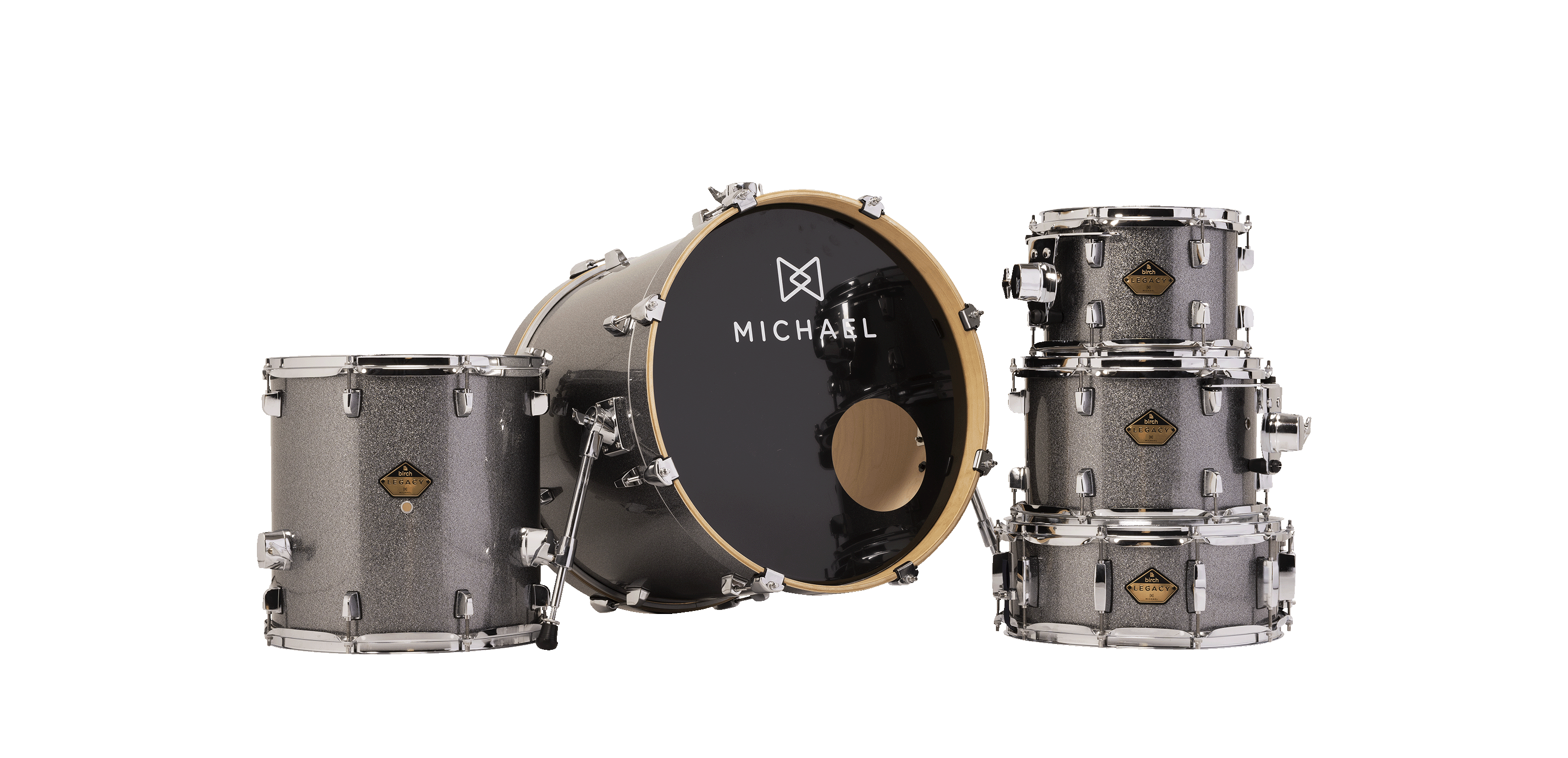 Bateria Acústica Michael Legacy Birch DMB...