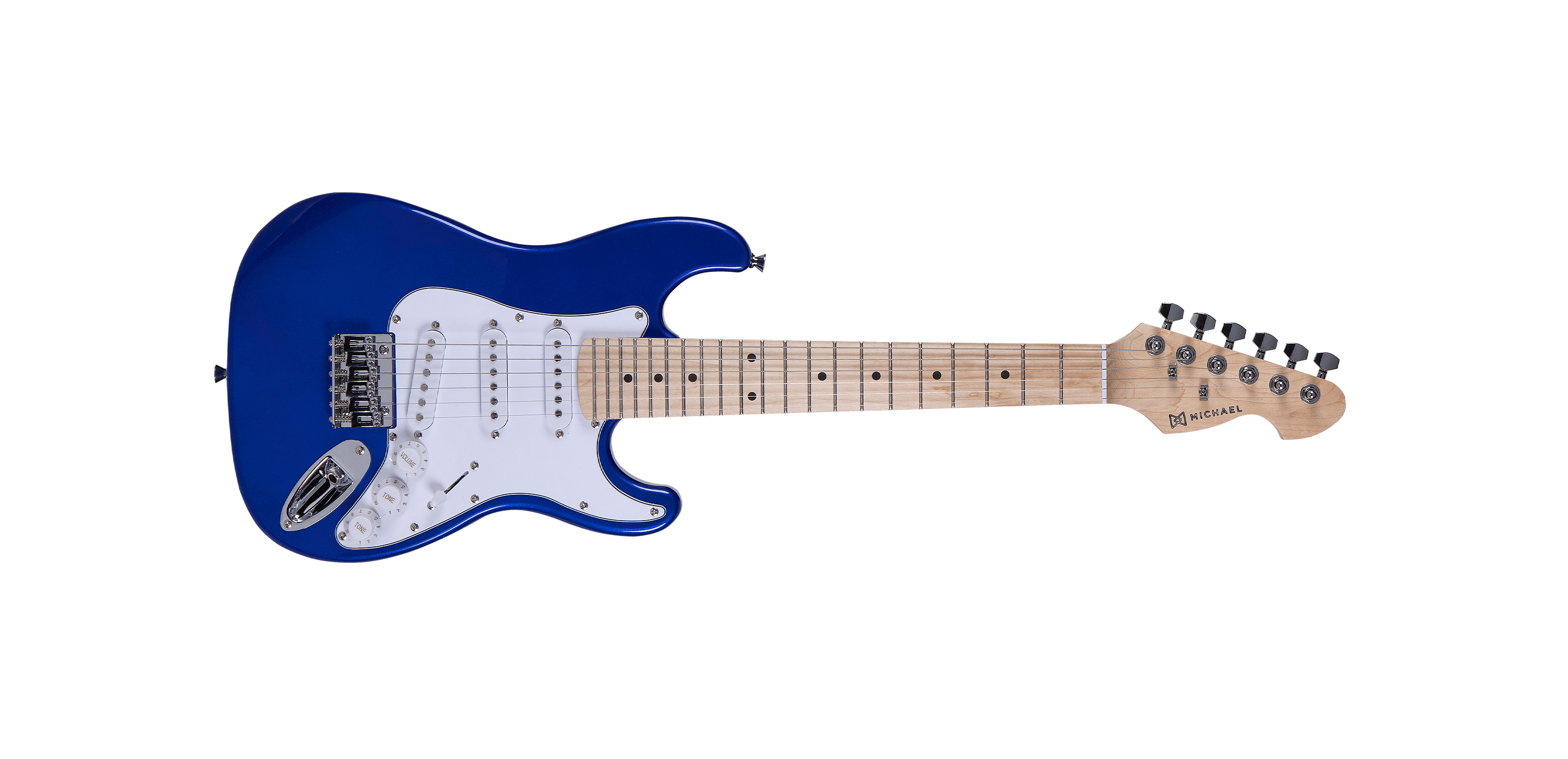 Guitarra Infantil Michael ST GM219N MB