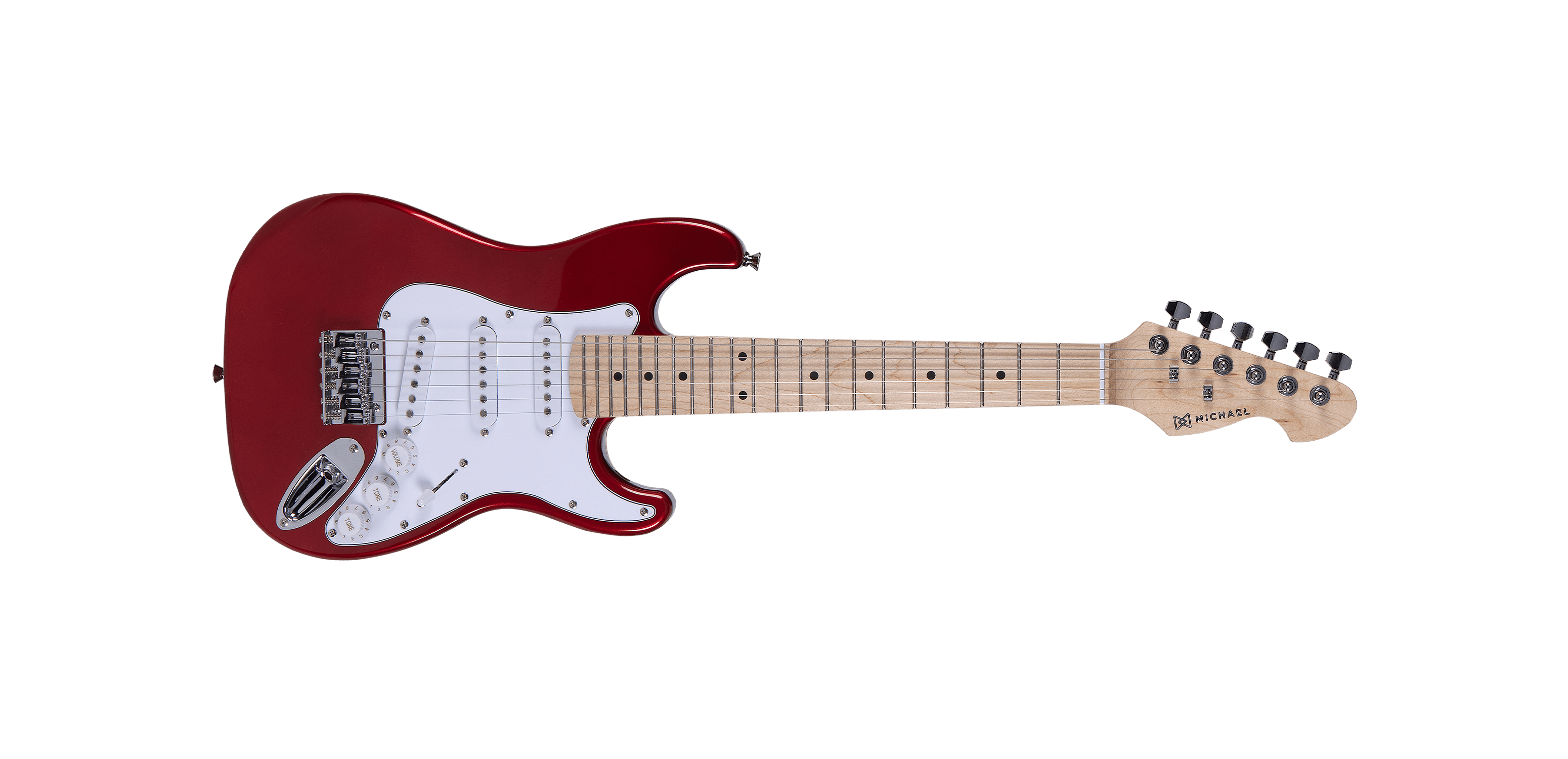 Guitarra Infantil Michael ST GM219N MR Ve...