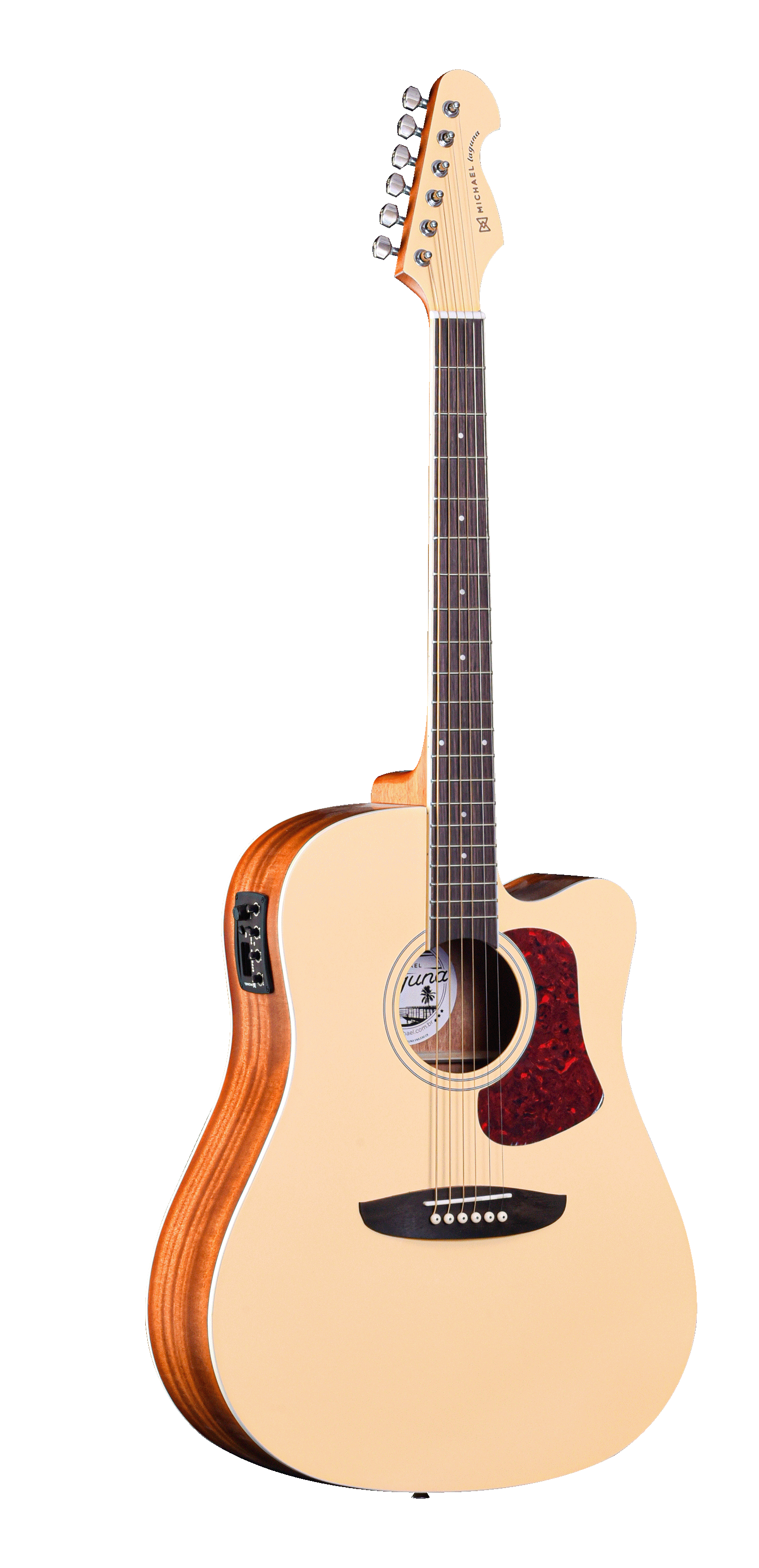 Violão Michael Laguna Folk Elétrico VML53...