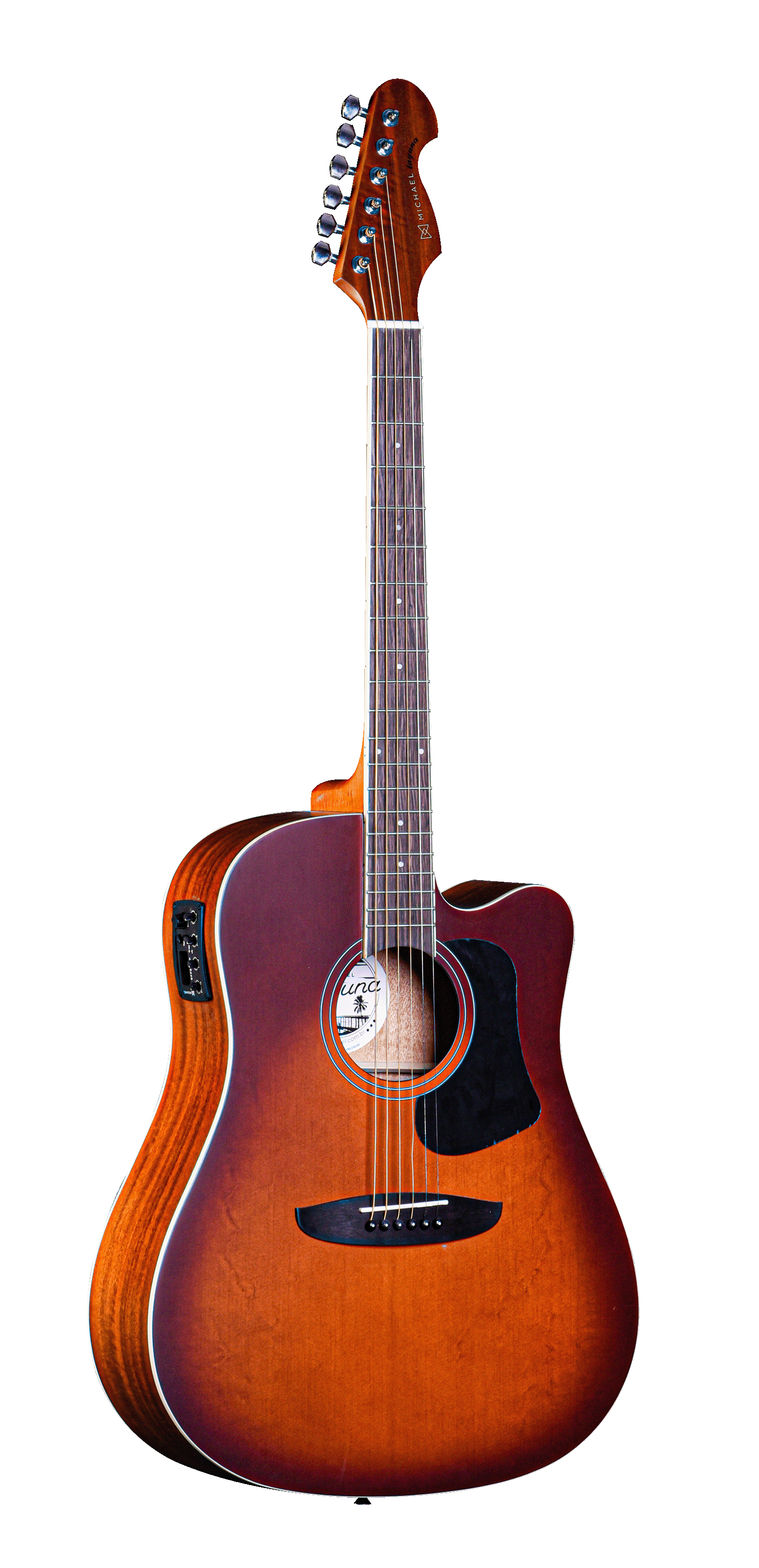 Violão Michael Laguna Folk Elétrico VML53...