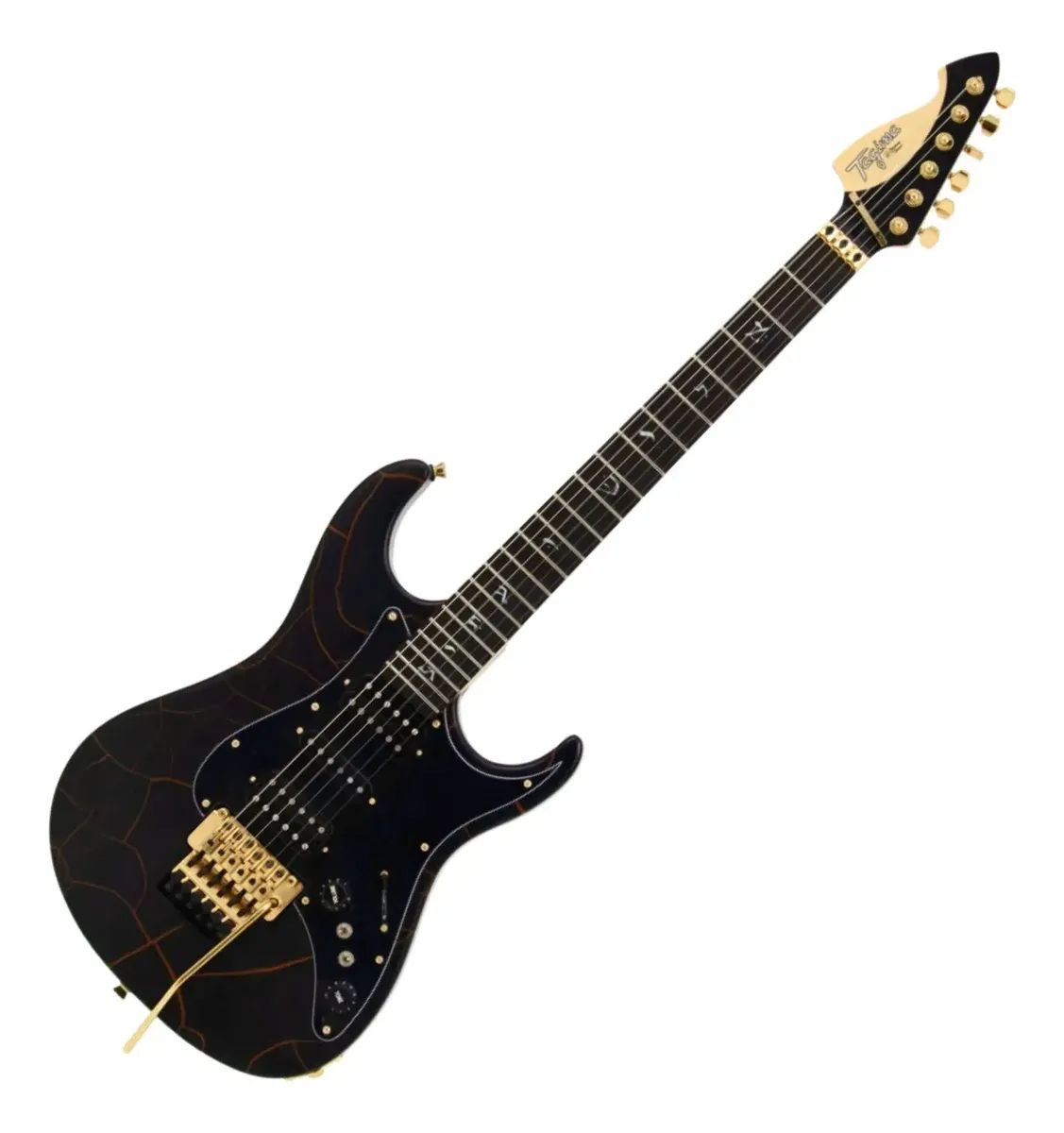 Guitarra Tagima J1 Juninho Afram BK Gold