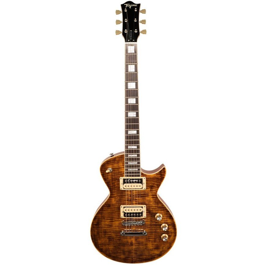 Guitarra Tagima Mirach Les Paul Flamed To...