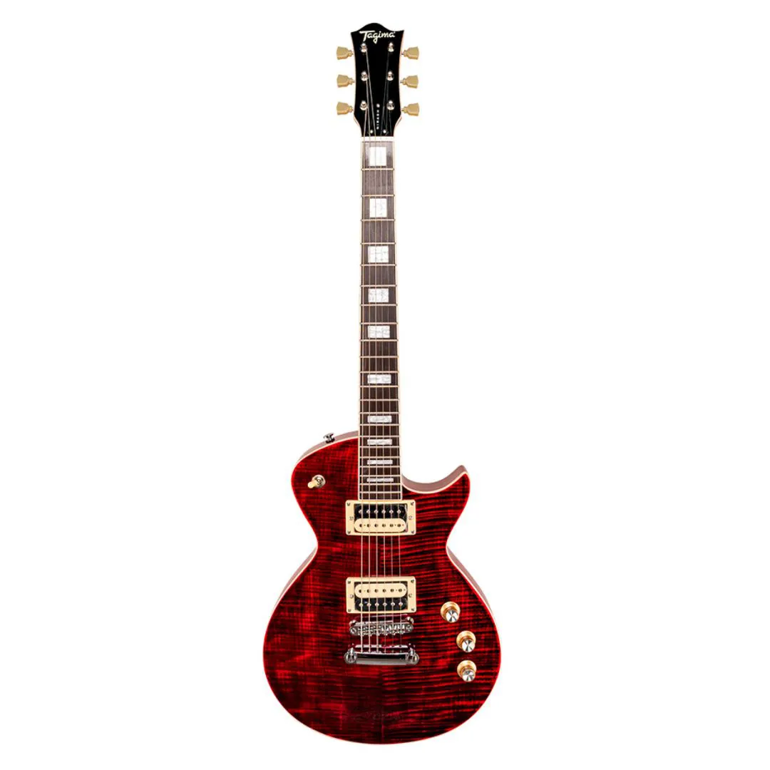 Guitarra Tagima Mirach Les Paul FL TRD Tr...