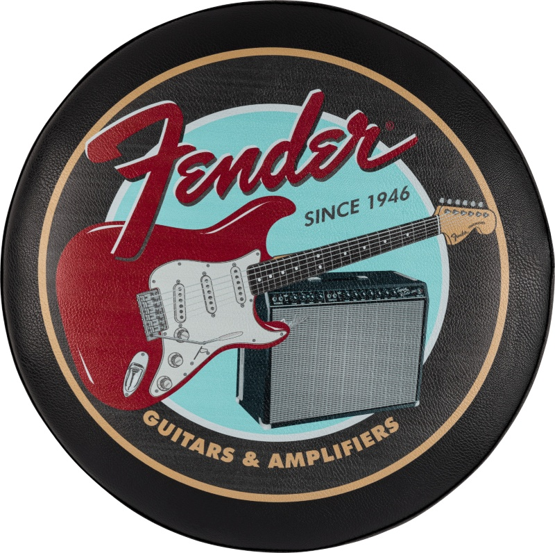 Banco Fender Guitars & Amps Pick Pouch Black