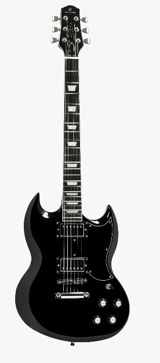 Guitarra Michael SG OldFlame GMG800 BLK