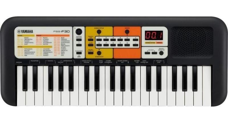 Mini Teclado Yamaha PSS-F30 Preto