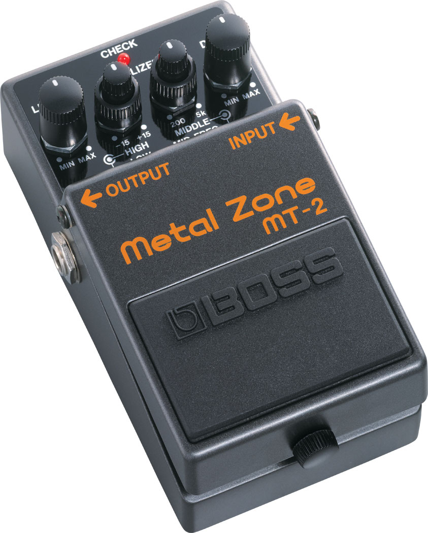 Pedal de Distorção BOSS MT-2 Metal Zone p...