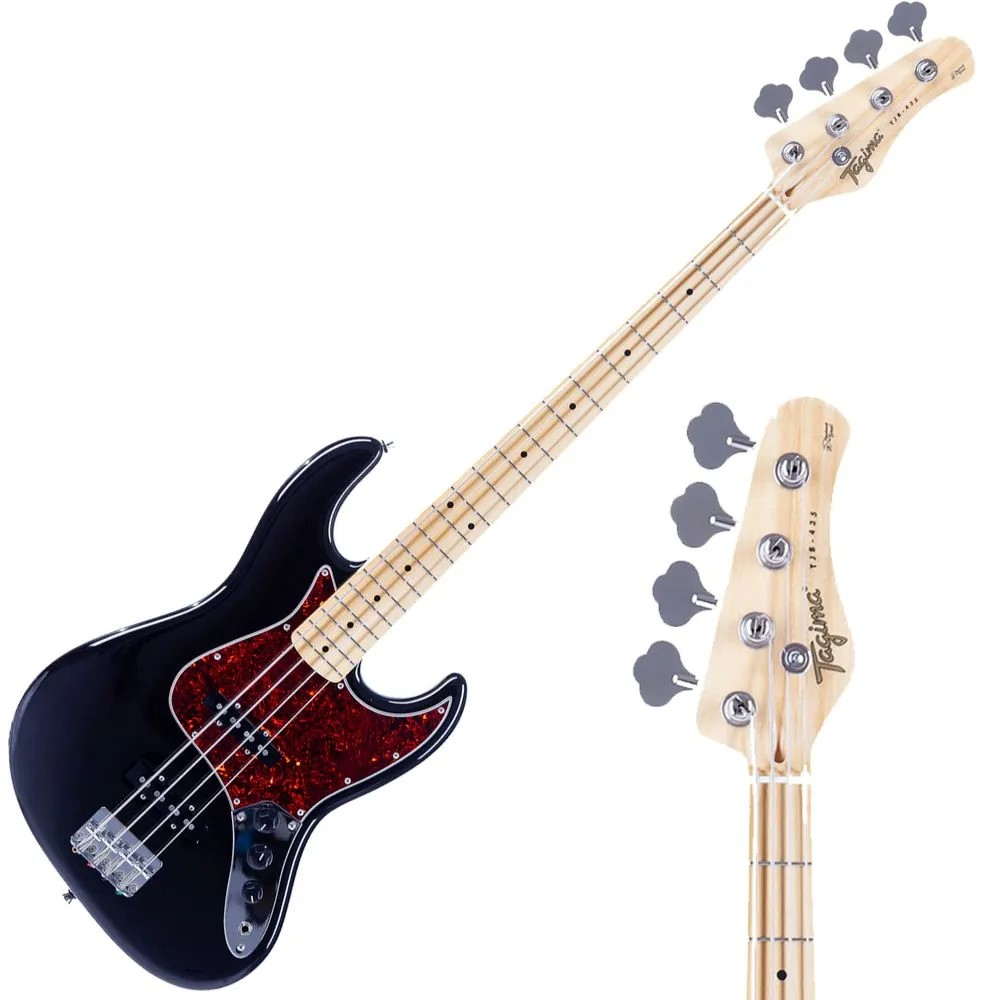 Contrabaixo Tagima TJB535 BK LF TT 5 Cord...