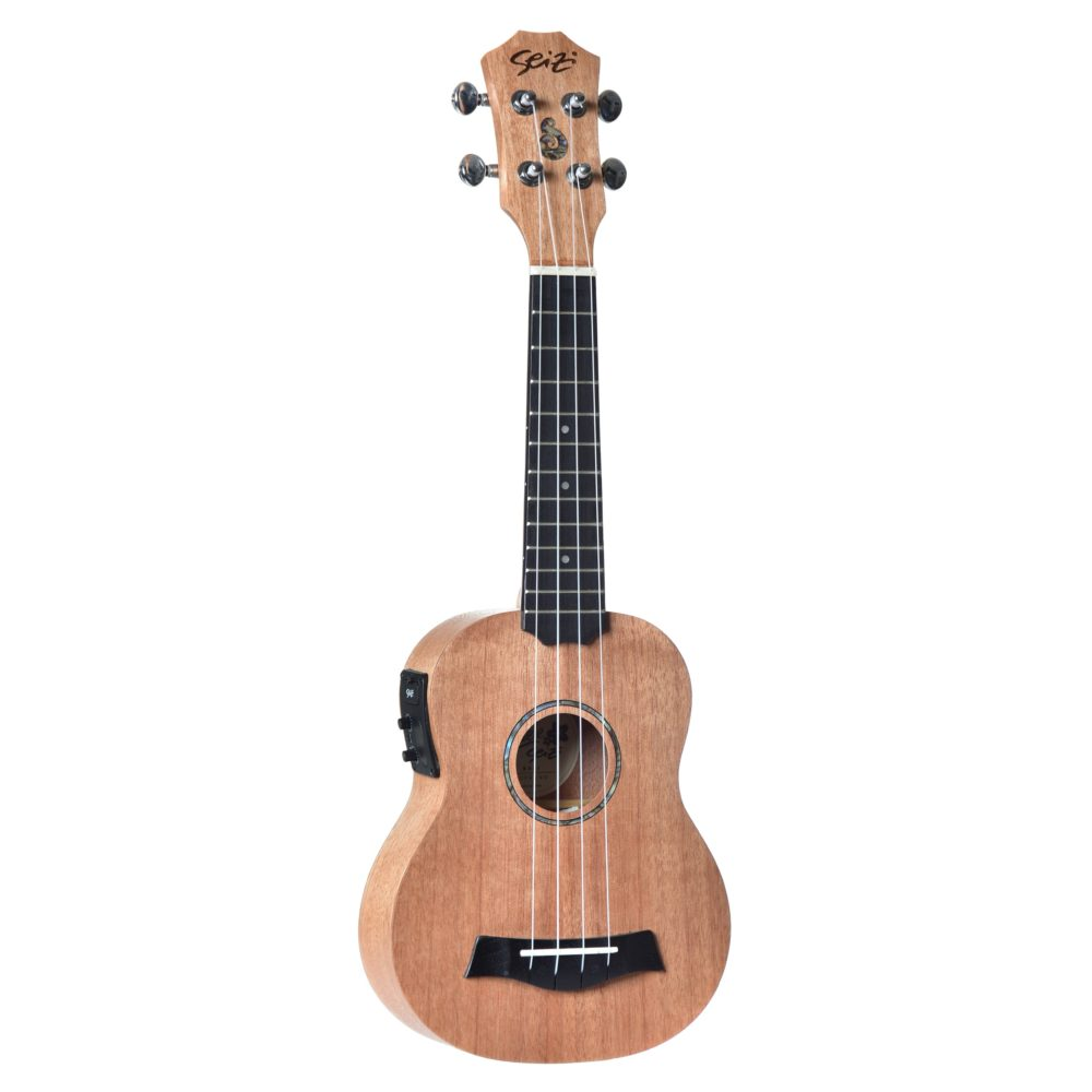 Ukulele Seizi Elétrico Soprano Bali Okume