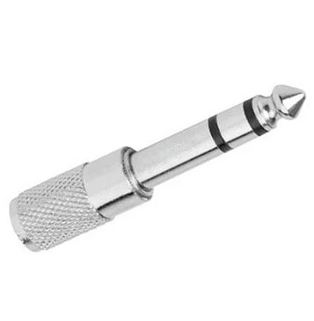 Adaptador P2 Fêmea para P10 Macho Estéreo...