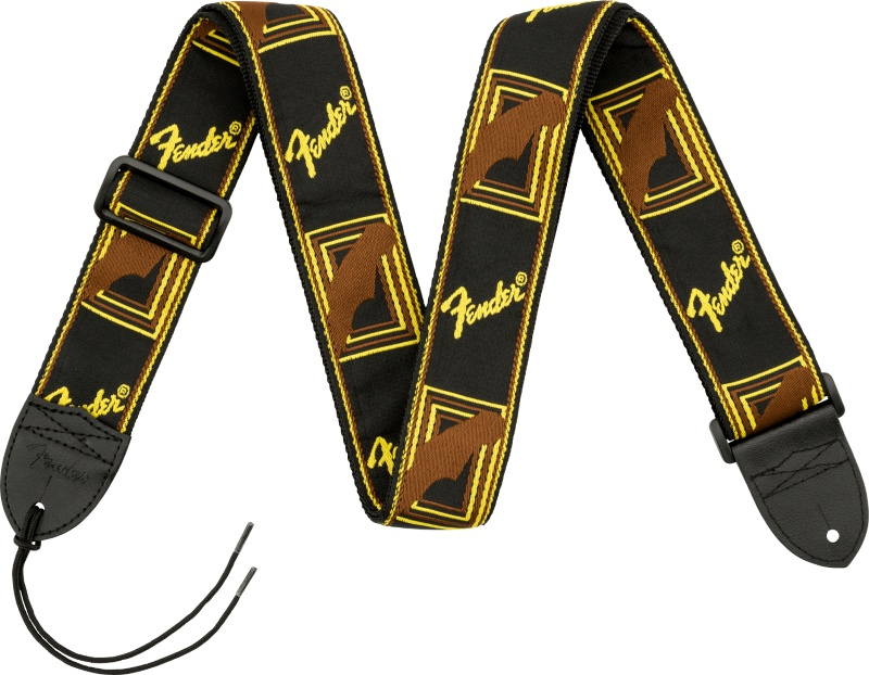 Correia Fender Monogram Black/Yellow/Brown