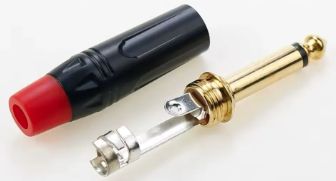 Plug P10 MXT Dourado Preto Vermelho 641620