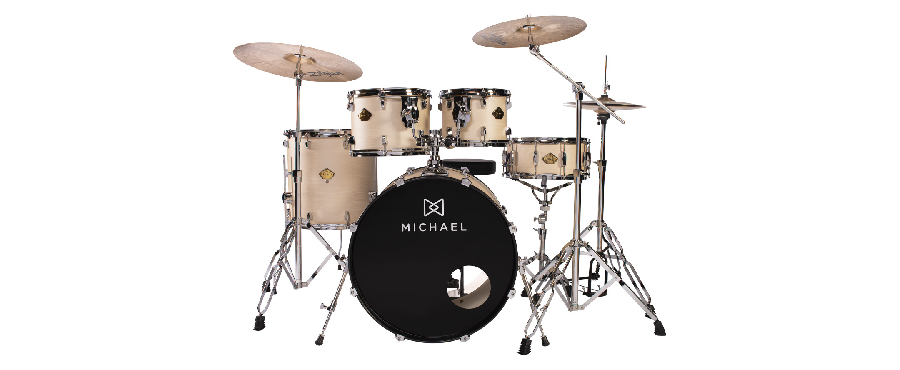 Bateria Acústica Michael Legacy DML422 WR...
