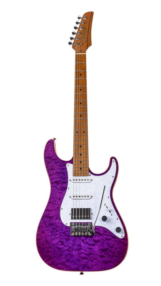 Guitarra Seizi Katana Musashi Plus HSS Qu...