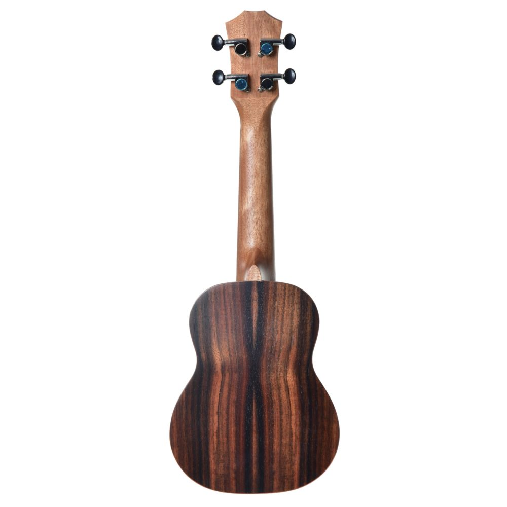 Ukulele Seizi Soprano Bora Bora Crush Ebony