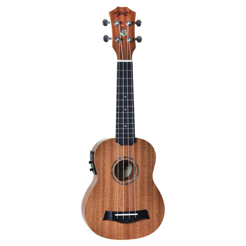 Ukulele Seizi Elétrico Soprano Bali Sapele
