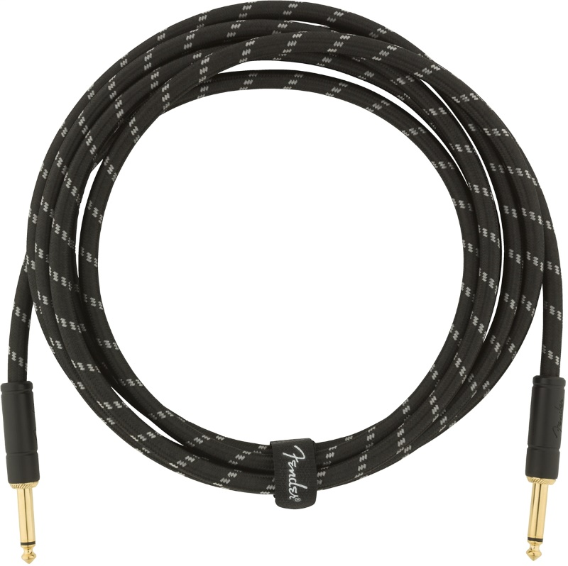 Cabo de Instrumento Fender Deluxe Black T...