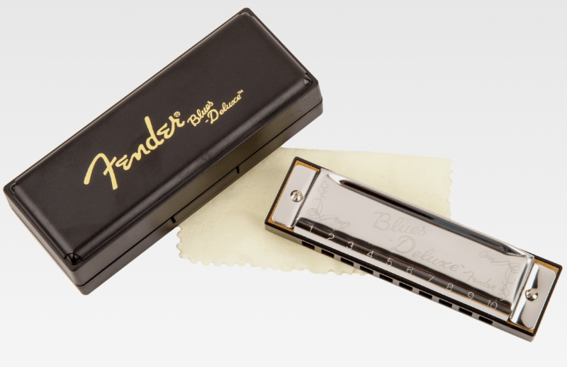Gaita Diatônica Fender Blues Deluxe em Dó...