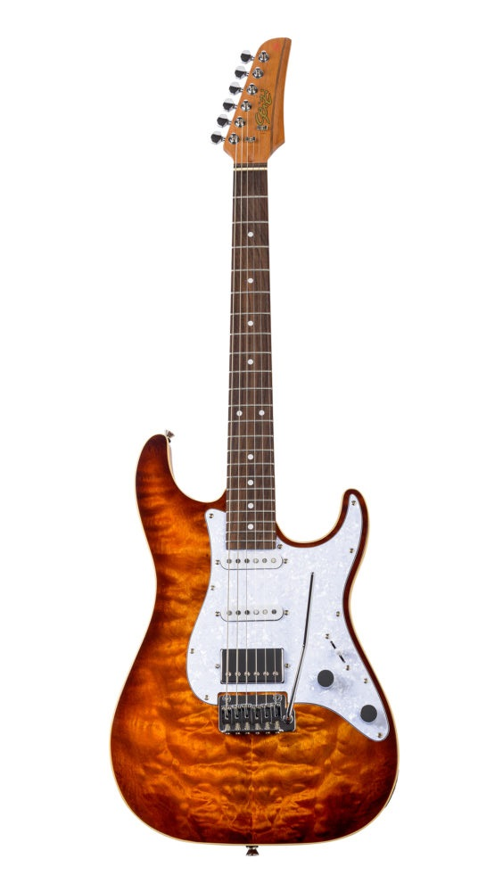 Guitarra Seizi Katana Musashi Plus HSS Qu...