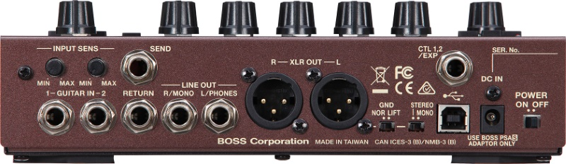 Pedal BOSS AD-10 Pré-amplificador de Violão