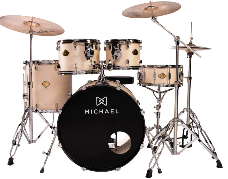 Bateria Acústica Michael Legacy DML422 WR...